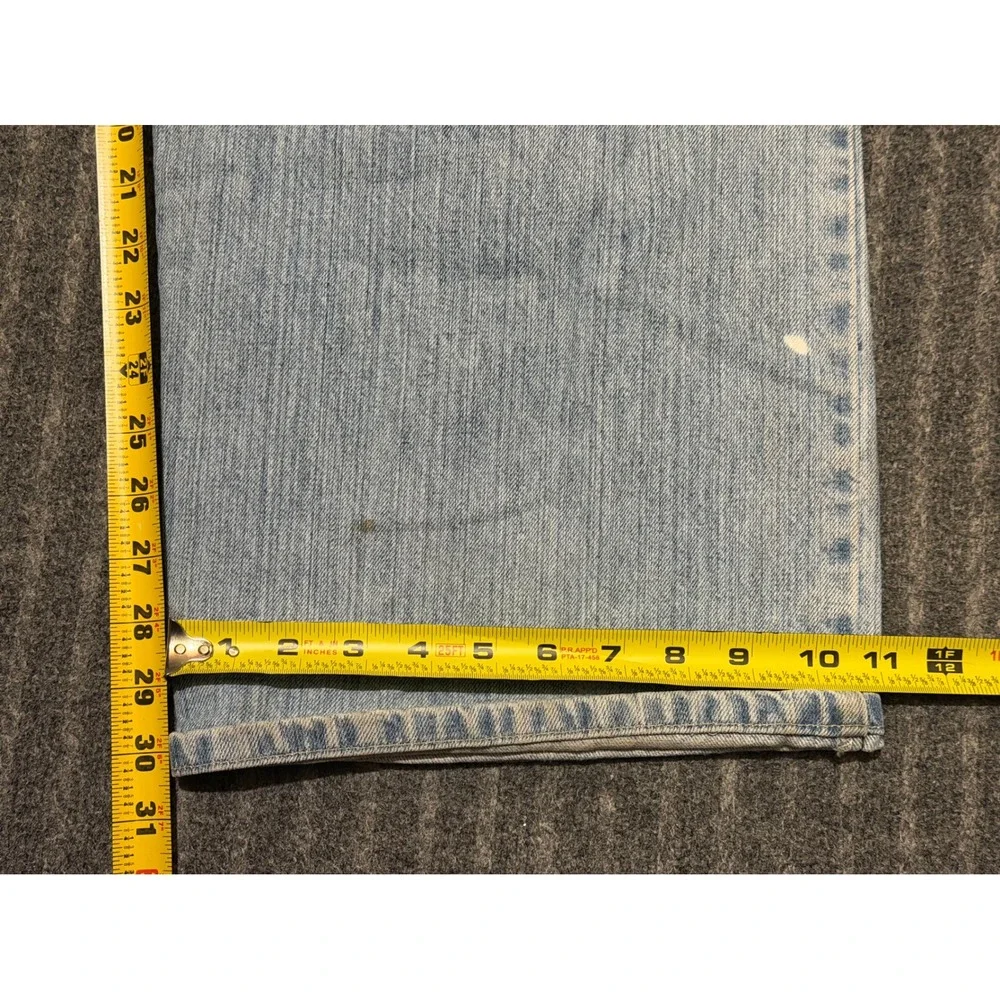 Vintage Levis 579 Baggy Fit Jeans Light Wash Denim Mens W42 L32 0579-0514